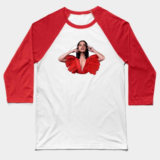 Becky G Baseball T-Shirt by Paul Draw